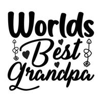 Grandparents t shirt design vector