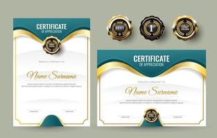 Certifitace of Appreciation Template vector