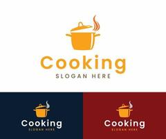 plantilla de vector de diseño de logotipo de cocina