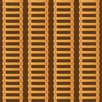 Vector seamless pattern with a wooden ladder. Cartoon fabric print template.