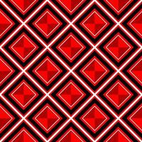 Plaid seamless pattern. Vector fabric print template. Scottish style red rhombus ornament. Geometric checkered carpet background.