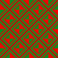 patrón sin costuras a cuadros. plantilla de impresión de tela vectorial. adorno de rombo verde y rojo de estilo escocés. fondo de alfombra a cuadros geométricos. vector
