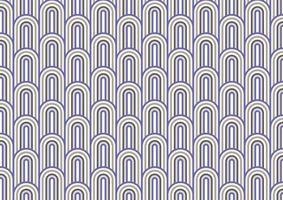 Rounded rectangel vector patterns illustration