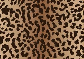 patrón de leopardo de piel animal en vector