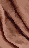 Aesthetic brown abstract background. Various shapes and soft colors. Suitable for poster and banner vector