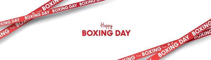 Boxing day vector illustration.Typography combined in a shape of boxing gloves