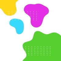 Info graphic or social media background, liquid art, abstract, flat, simple art. vector