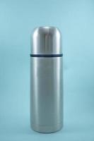 Tumbler drink container, stainless steel thermos hot water bottle photo