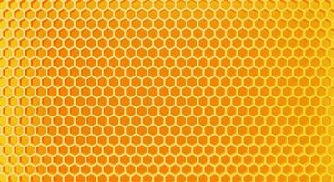Yellow honeycomb structure pattern background. Food and nature concept. 3D illustration rendering photo