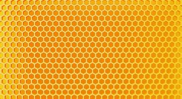 Yellow honeycomb structure pattern background. Food and nature concept. 3D illustration rendering photo