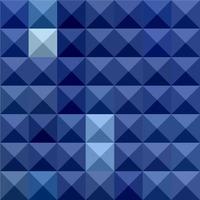 Cobalt Blue Abstract Low Polygon Background vector