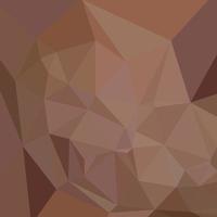 Caput Mortuum Brown Abstract Low Polygon Background vector