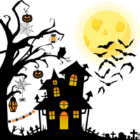 fröhliche Halloween-Nacht png