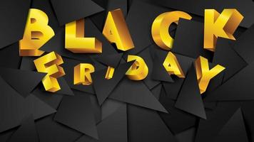 Black friday background layout background black and gold. For art template design, list, page, mockup brochure style, banner, idea, cover, booklet, print, flyer, book, card, ad, sign, poster, badge. vector