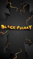 Black friday background layout background black and gold. For art template design, list, page, mockup brochure style, banner, idea, cover, booklet, print, flyer, book, card, ad, sign, poster, badge. vector