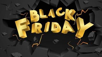 Black friday background layout background black and gold. For art template design, list, page, mockup brochure style, banner, idea, cover, booklet, print, flyer, book, card, ad, sign, poster, badge. vector