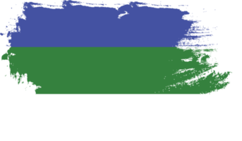 drapeau komi avec texture grunge png