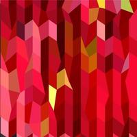 Cardinal Red Abstract Low Polygon Background vector