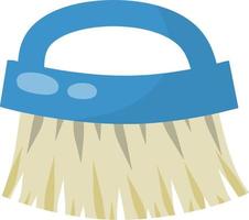 Brush for wet house cleaning vector