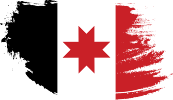 vlag van Oedmoertië met grungetextuur png