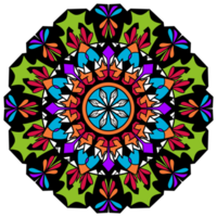 decoración de mandalas de navidad png