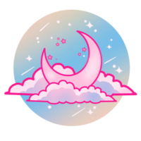 The happy moon png