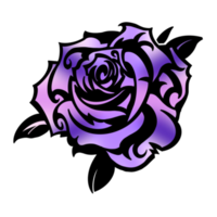 die violette Rose png