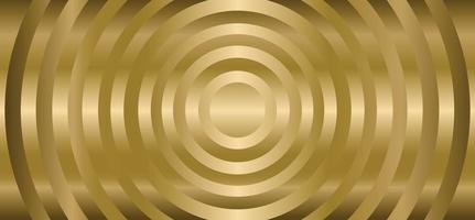 Abstract golden circle background vector