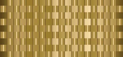 Abstract golden rectangle background vector