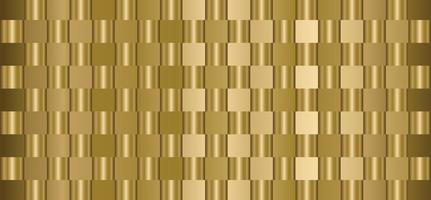 Abstract golden rectangle background vector