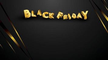 Black friday background layout background black and gold. For art template design, list, page, mockup brochure style, banner, idea, cover, booklet, print, flyer, book, card, ad, sign, poster, badge. vector