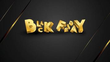 Black friday background layout background black and gold. For art template design, list, page, mockup brochure style, banner, idea, cover, booklet, print, flyer, book, card, ad, sign, poster, badge. vector