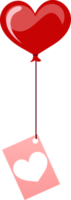 cuore Palloncino elemento png