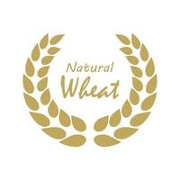 Wheat Logo template vector illustration design