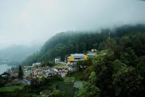 Settlements or houses of residents around Sarangan Lake photo