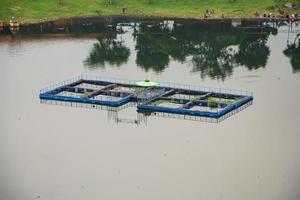 el lago wahyu se encuentra en las laderas del monte lawu foto