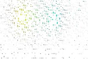 Light Multicolor, Rainbow vector backdrop with dots.