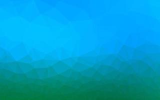 Light Blue, Green vector polygon abstract backdrop.