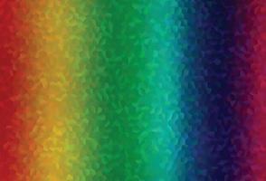 Light Multicolor, Rainbow vector cover with set of hexagons.