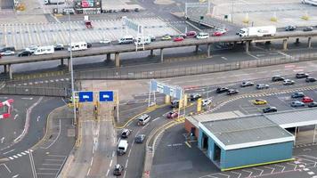 Port of Dover with Passenger Ferry video