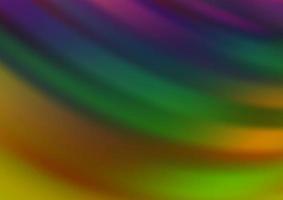 Dark Multicolor, Rainbow vector abstract bokeh pattern.