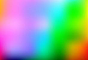 Light Multicolor, Rainbow vector blurred shine abstract background.