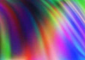 Light Multicolor, Rainbow vector backdrop with bent lines.