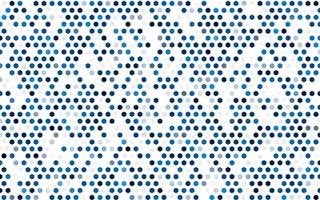 Light BLUE vector backdrop with hexagons.