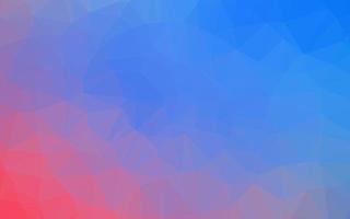 Light Blue, Red vector abstract polygonal layout.