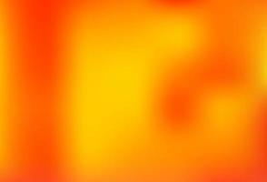 Light Orange vector abstract blurred template.