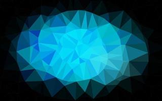 Light BLUE vector abstract polygonal layout.