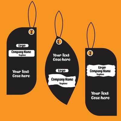 Hang Tag or Price Tag Set