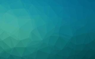 Light BLUE vector shining triangular background.