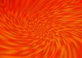 Light Orange vector bokeh template.